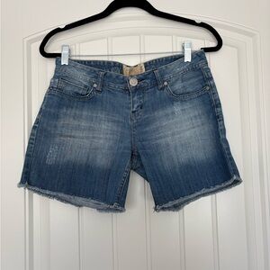 American Rag Distressed Blue Jean Shorts